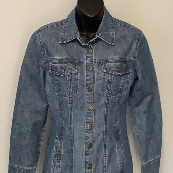 VINTAGE DENIM Shirtdress Imported - Picture 7 of 15